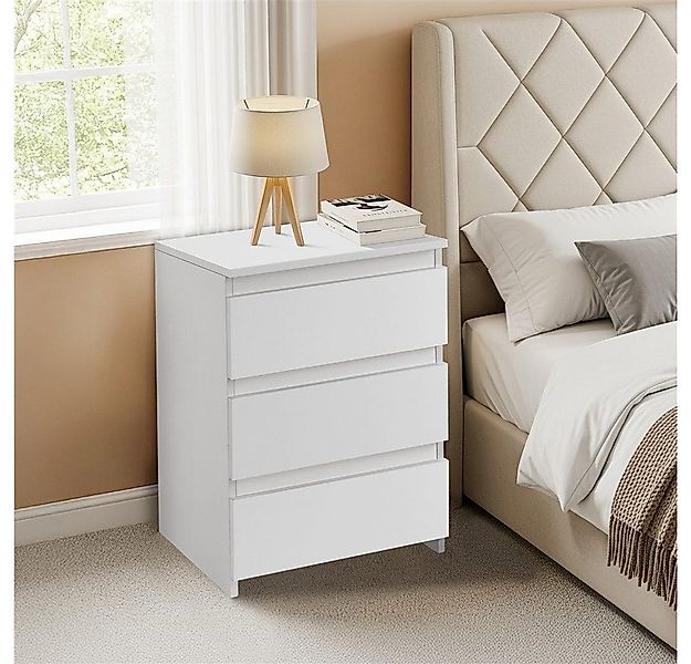 Yaheetech Nachttisch mit 3 Schubladen Nachtschrank (1-St), Nachtkommode Nac günstig online kaufen