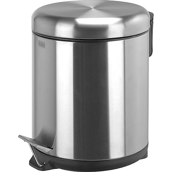 baliv Tretmülleimer 5, Edelstahl Silber gebürstet günstig online kaufen