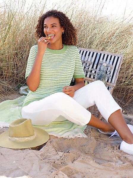 Casual Looks Kurzarmpullover "Kurzarm-Pullover" günstig online kaufen