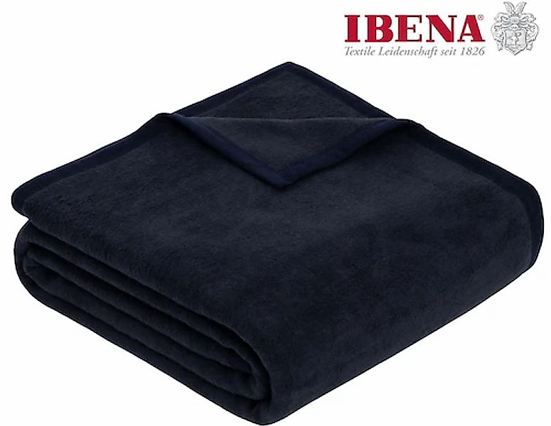 Wohndecke Luxus, IBENA, verschiedene Größen, unifarbenes günstig online kaufen