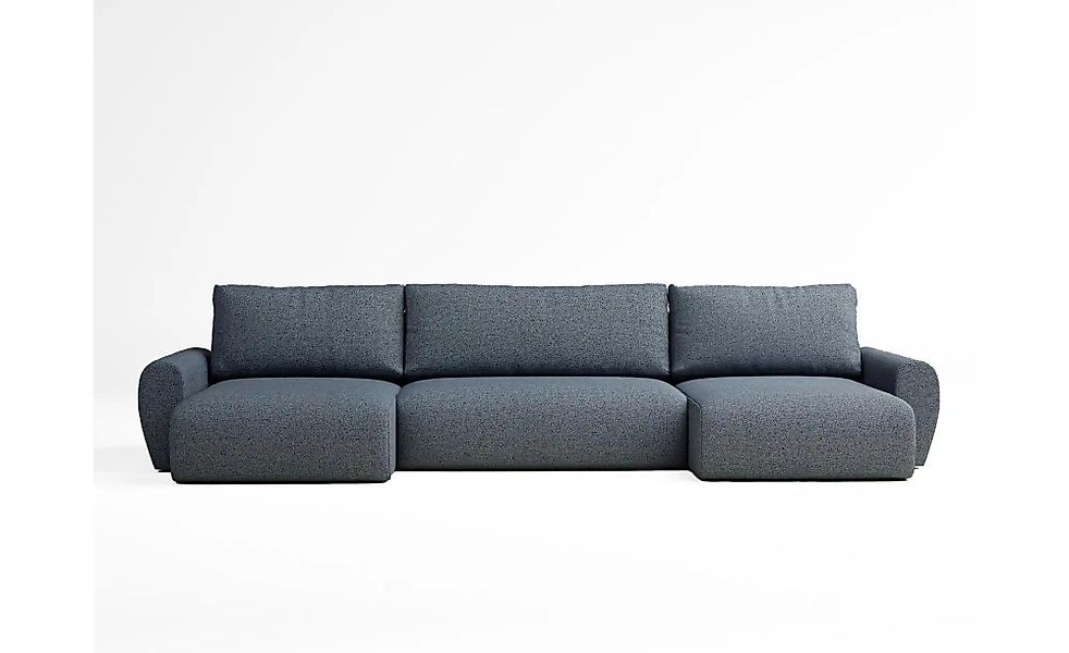 Wohnlandschaft  Numba ¦ blau ¦ Maße (cm): B: 397 H: 70 Polstermöbel > Sofas günstig online kaufen