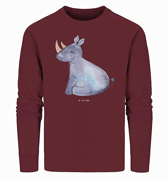 Mr. & Mrs. Panda Longpullover Größe XS Einhorn Nashorn - Burgundy - Geschen günstig online kaufen