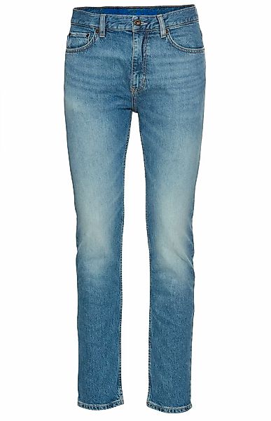 HUGO Blue Slim-fit-Jeans "Ash", mit Stone-washed-Finish günstig online kaufen