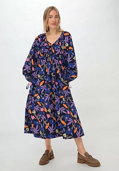 Hessnatur A-Linien-Kleid Popeline Oversize aus reiner Bio-Baumwolle (1-tlg) günstig online kaufen