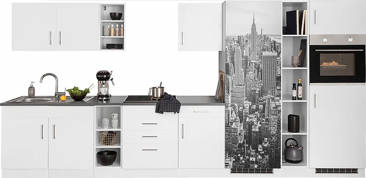 KOCHSTATION Küchenzeile "KS-Paris – Küchen mit einzigartigen Fotomotiven au günstig online kaufen