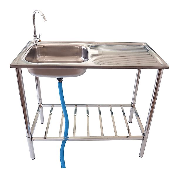 Lemodo Küchenspüle Outdoor Spüle, Edelstahl Spültisch günstig online kaufen