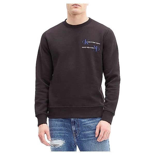 Calvin Klein Jeans Urban Graphic Rundhalsausschnitt Sweater XL Ck Black günstig online kaufen