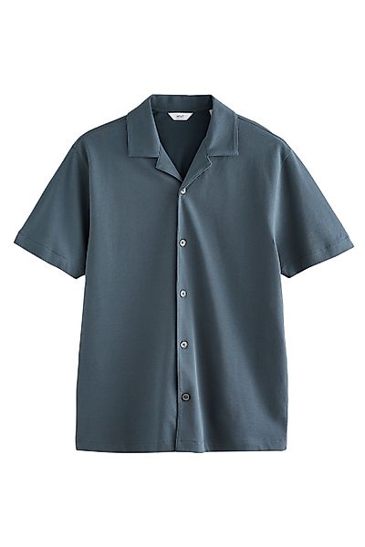 Next Kurzarmhemd Kurzärmliges Piqué-Hemd (1-tlg) günstig online kaufen