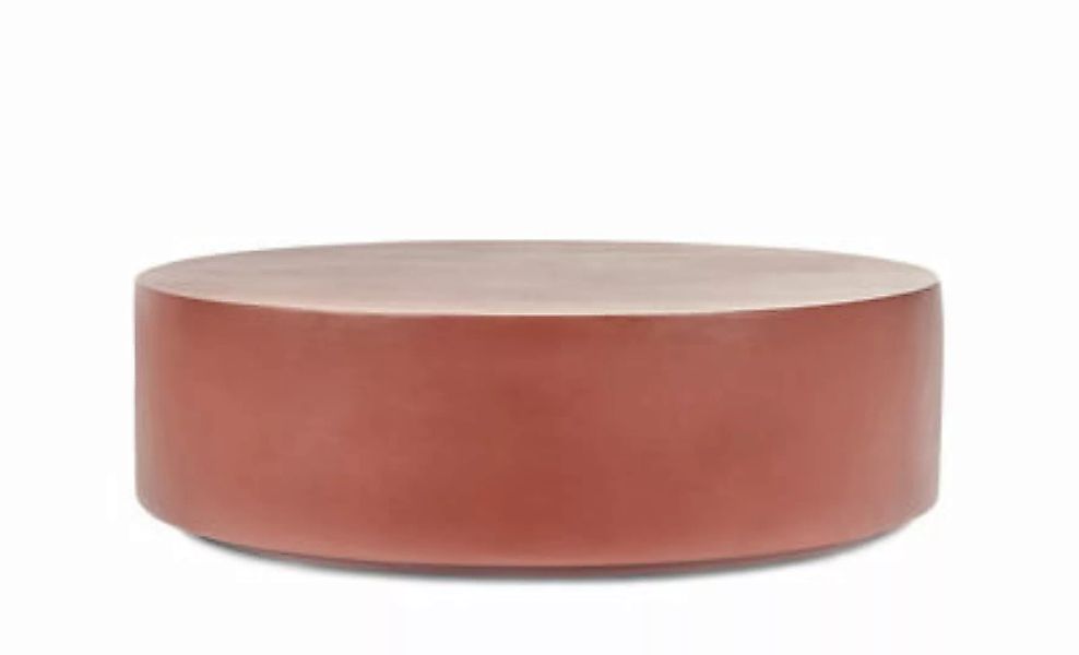 Couchtisch Pawn keramik rot / Ø 68 x H 20 cm - Terrakotta - Serax - Rot günstig online kaufen