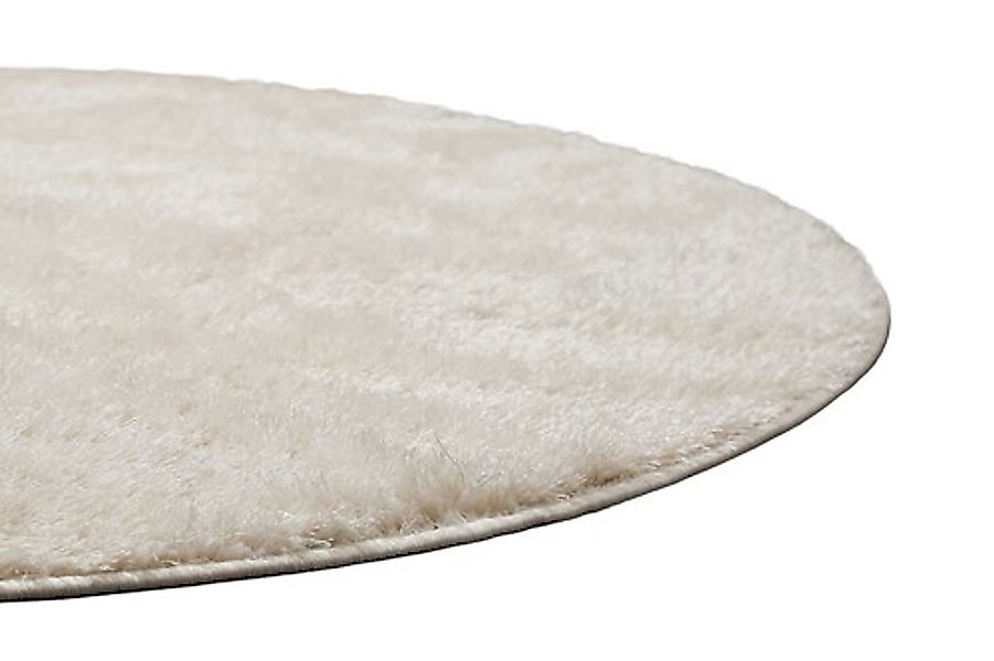Homie Living Teppich »Flavio«, rund, 30 mm Höhe, Hochflor, gewebt, weich, u günstig online kaufen