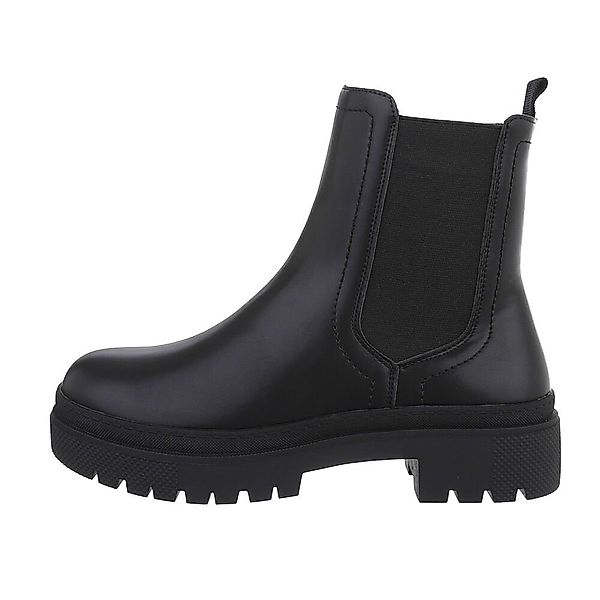 Ital-Design Damen Freizeit Plateaustiefelette (84206518) Blockabsatz günstig online kaufen