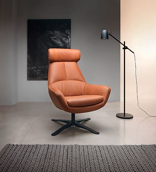 BETYPE Drehsessel "Be Organic High Back, Loungesessel, Hochlehnsessel", in günstig online kaufen