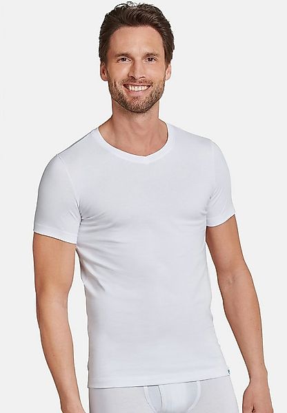 Schiesser Unterhemd Long Life Cotton (1-St) Unterhemd / Shirt Kurzarm - Bau günstig online kaufen