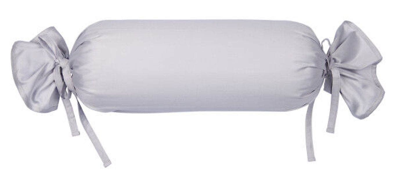 Janine Janine Mako-Satin Bettwäsche Colors 31001 platin Größe:  15x40 cm günstig online kaufen