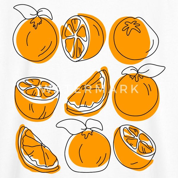 Spreadshirt T-Shirt Orangen Früchte Lemons Sommer günstig online kaufen