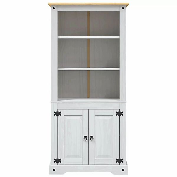 vidaXL Buffetschrank Mexiko-Stil Kiefernholz Weiß 80x40x170 cm günstig online kaufen
