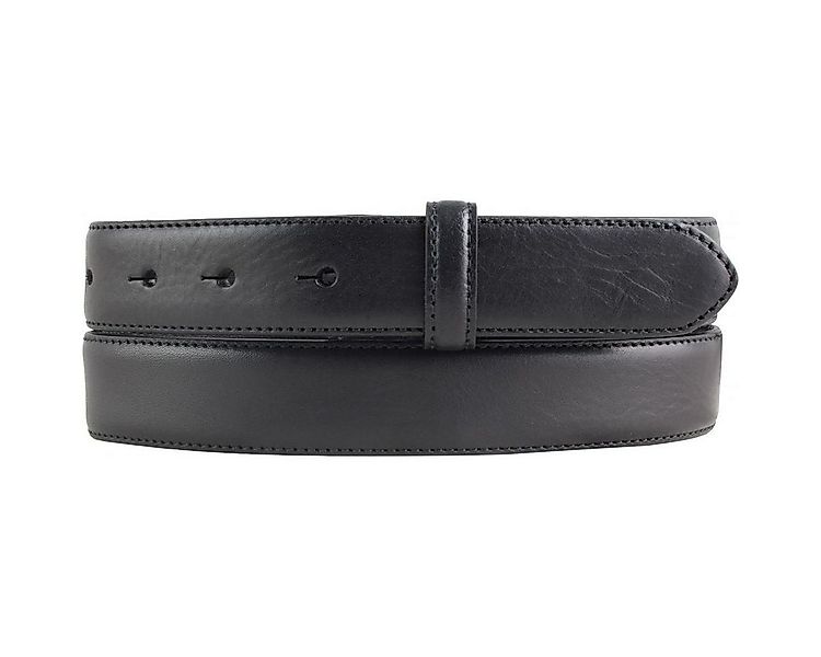 BELTINGER Ledergürtel Gürtel aus Vollrindleder mit Naht 2,5 cm ohne Schnall günstig online kaufen