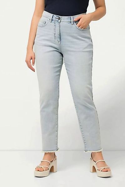 Ulla Popken Regular-fit-Jeans Mom-Jeans Stretchkomfort 5-Pocket-Hose günstig online kaufen