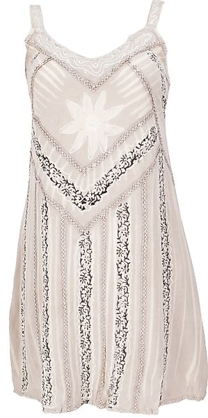 Guru-Shop Midikleid Besticktes indisches Minikleid Boho günstig online kaufen