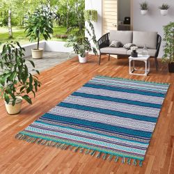 Pergamon Wollteppich Kelim Baumwolle Natur Teppich günstig online kaufen