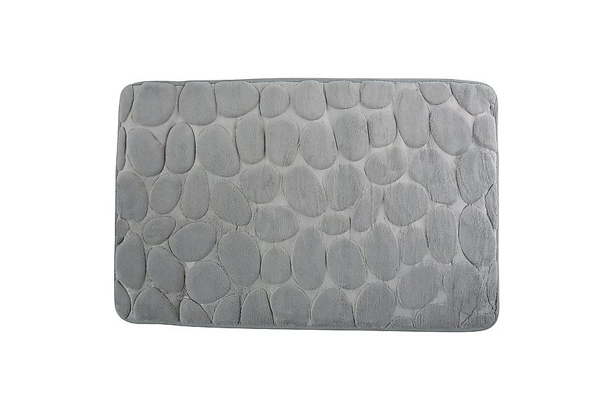 Badematte KIESELSTEIN, rutschhemmende Beschichtung, für Fußbodenheizung gee günstig online kaufen