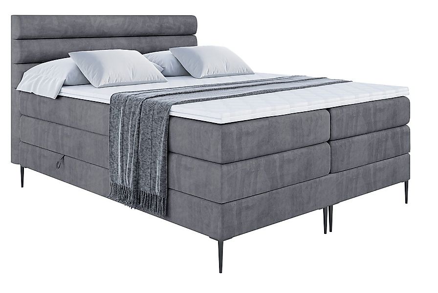 ALTDECOR Boxspringbett CELESTIA-F KING (Multipocket-Matratze H4, günstig online kaufen