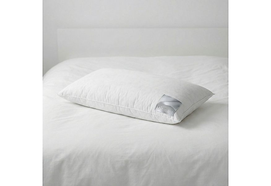 HANSKRUCHEN Daunenkissen DIAMANT, Füllung: 90% Daunen, 10% Federn, Bezug: 1 günstig online kaufen