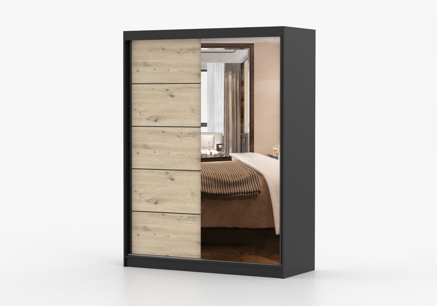 imoebel24 Schwebetürenschrank VISTA 05A 150 cm günstig online kaufen
