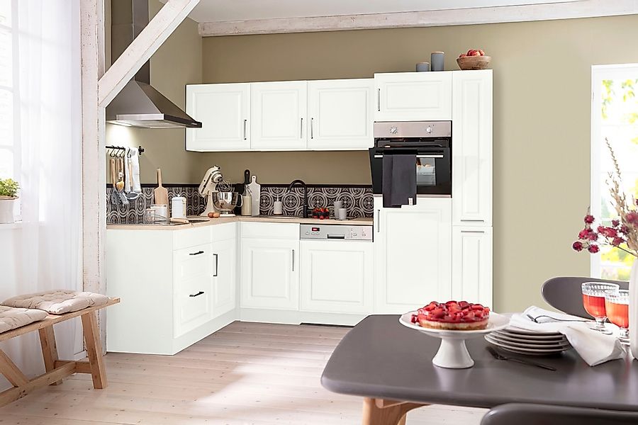 KOCHSTATION "KS-Stockholm" Stellbreite 260/170 cm, mit hochwertigen MDF Fro günstig online kaufen