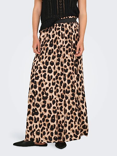 ONLY Maxirock "ONLVENEDIG AOP LIFE LONG SKIRT" Viskose, wadenlang günstig online kaufen