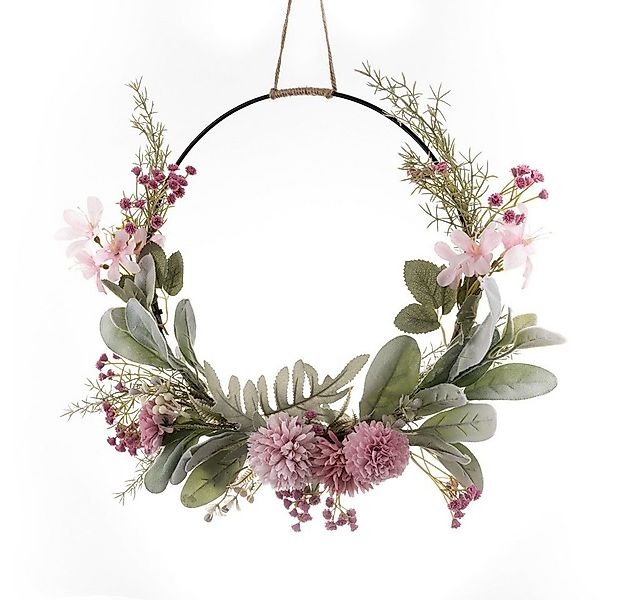 Kaket Dekokranz Künstliche Blumen Orchidee Kranz,Türkranz Frühling,Garten D günstig online kaufen