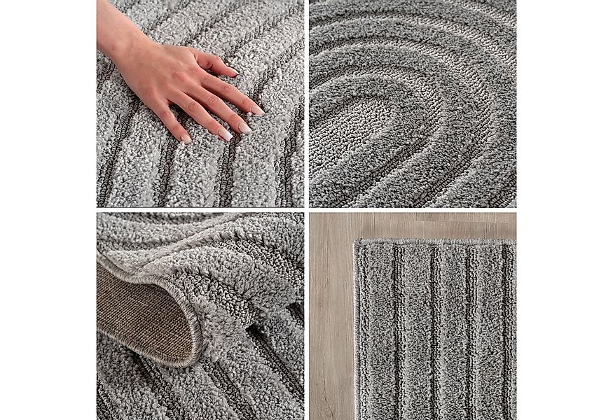 Carpettex Designteppich Skandinavischer Boho, Rechteckig, Höhe: 8 mm, Teppi günstig online kaufen
