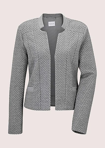 MADELEINE Jackenblazer "Kurzblazer Moderner Jerseyblazer in Melange-Optik" günstig online kaufen