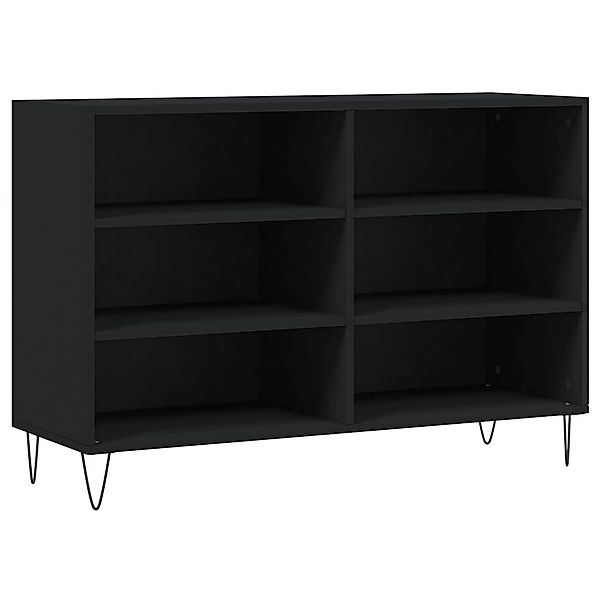 vidaXL Sideboard Sideboard Schwarz 103,5x35x70 cm günstig online kaufen