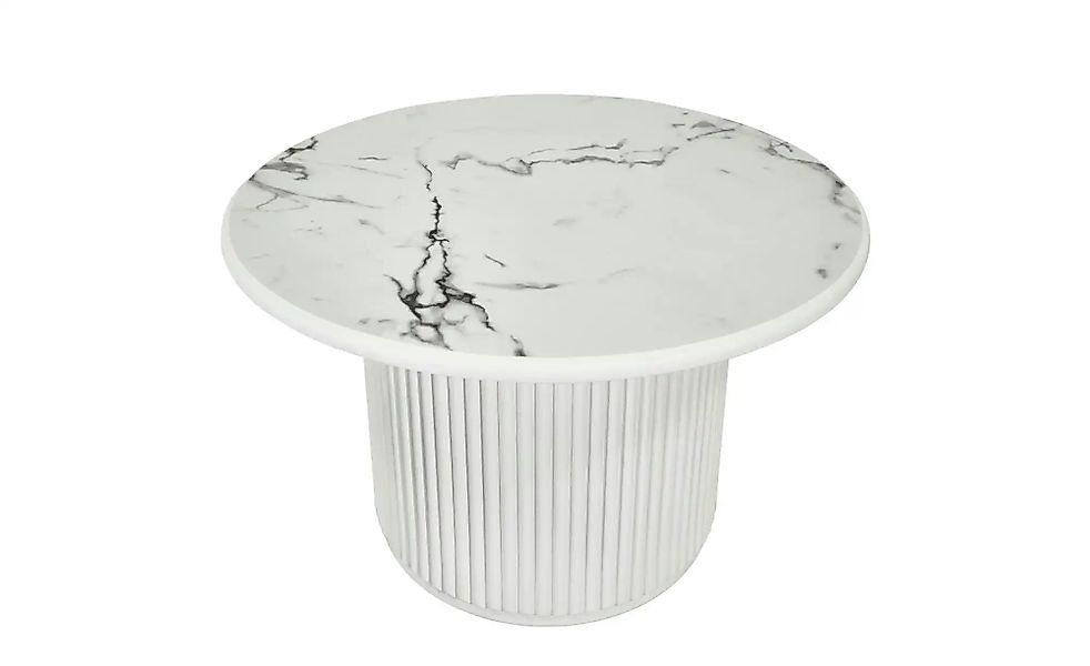 Furnhouse Couchtisch  Easy ¦ weiß ¦ Maße (cm): H: 42  Ø: 80 Tische > Coucht günstig online kaufen