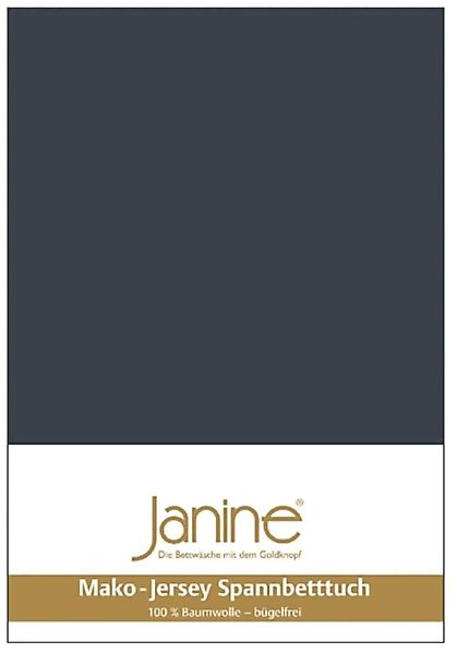 Janine Spannbettlaken "MAKO-FEINJERSEY 5007" aus 100% Baumwolle, für Matrat günstig online kaufen