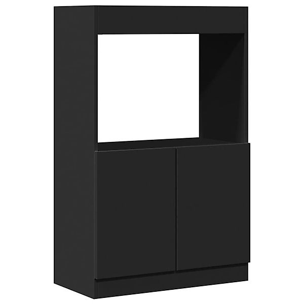 vidaXL Bücherregal Highboard Schwarz 63x33x100 cm günstig online kaufen