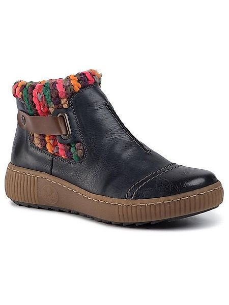 Rieker Stiefeletten Z6684-14 Blau Kombi Stiefelette günstig online kaufen