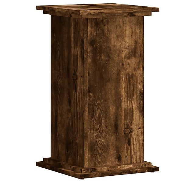 vidaXL Blumenständer Pflanzenständer Räuchereiche 33x33x60 cm Holzwerkstoff günstig online kaufen