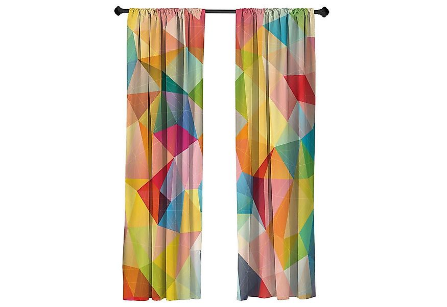 Abakuhaus Gardine Vorhang für Wohnzimmer Schlafzimmer Dekor, Microfaser, Ge günstig online kaufen