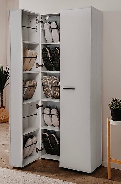 Furn.Design Schuhschrank Logu (Schrank in matt günstig online kaufen