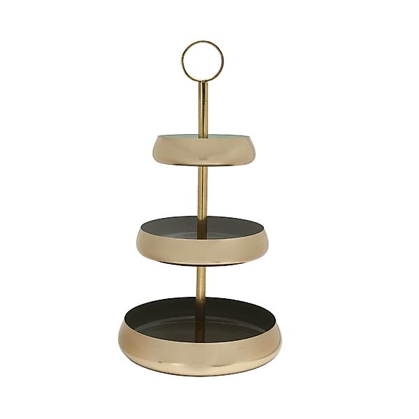 Kayoom Etagere »Etagere Art Deco 2025«, Handarbeit, 3-Etagen-Servierpalette günstig online kaufen