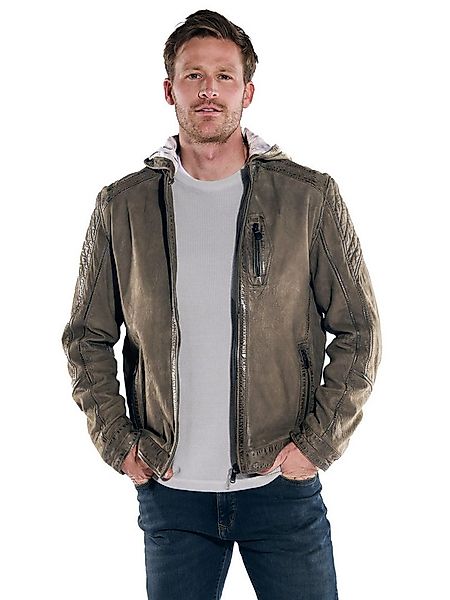 Engbers Lederjacke engbers Herren Lederjacke regular, Dunkelbraun günstig online kaufen