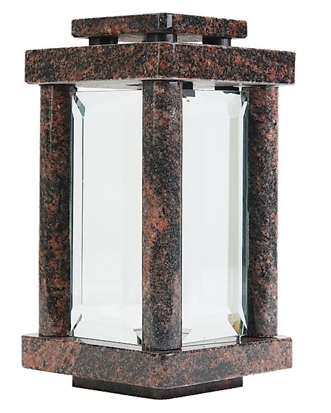 KOKA Dekoobjekt Grab-Lampe Granit Aurora Friedhof-Leuchte, günstig online kaufen