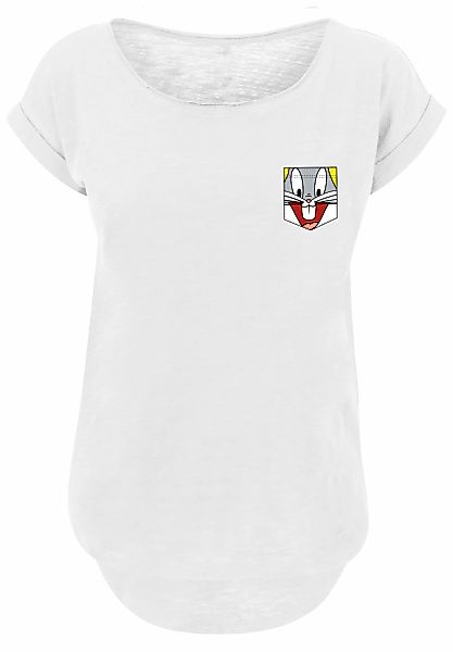 F4NT4STIC T-Shirt "Looney Tunes Bugs Bunny Face Faux Pocket", Print günstig online kaufen