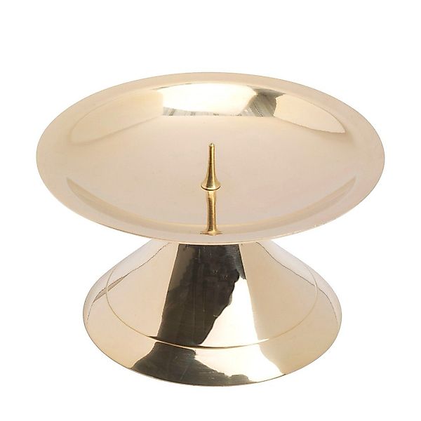 NKlaus Tischkerzenhalter Messing - Kerzenleuchter Gold günstig online kaufen