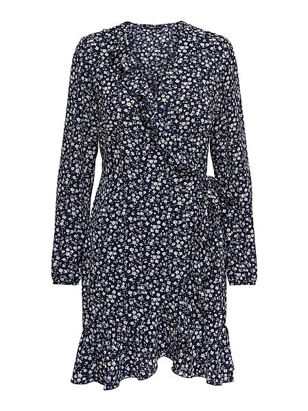 ONLY Wickelkleid ONLMARA L/S WRAP SHORT günstig online kaufen