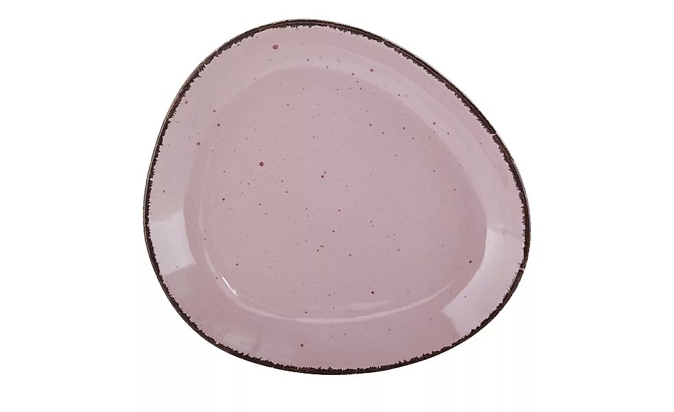 Peill+Putzler Teller dreieckig  Siena - rosa/pink - Steinzeug - Sconto günstig online kaufen