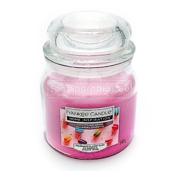 Yankee Candle Duftkerze Yankee Candle Duftkerze Medium Confetti Macarons, 3 günstig online kaufen
