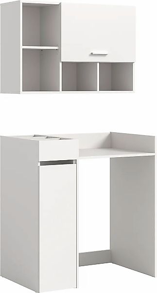 welltime Badmöbel-Set »FALAS, TOPSELLER!, 3-teilig, Hauswirtschaftsraum Set günstig online kaufen